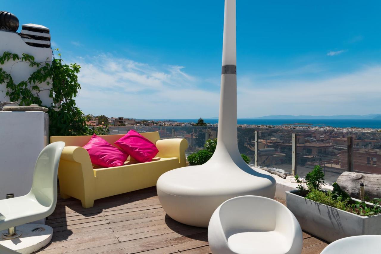 Dreamy Aegean View Apartment Athena Bagian luar foto